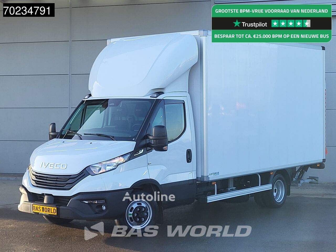 jauns IVECO Daily 35C18 3.0L NIEUW MODEL Automaat Laadklep ACC Navi Airco Zi kravas furgons < 3.5t