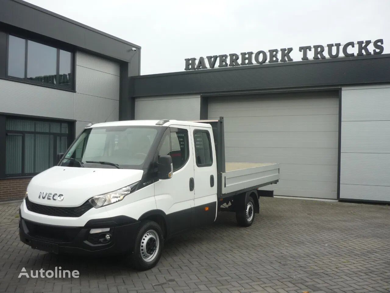 IVECO Daily 35S12 euro 5 Double cabine with open box box truck < 3.5t