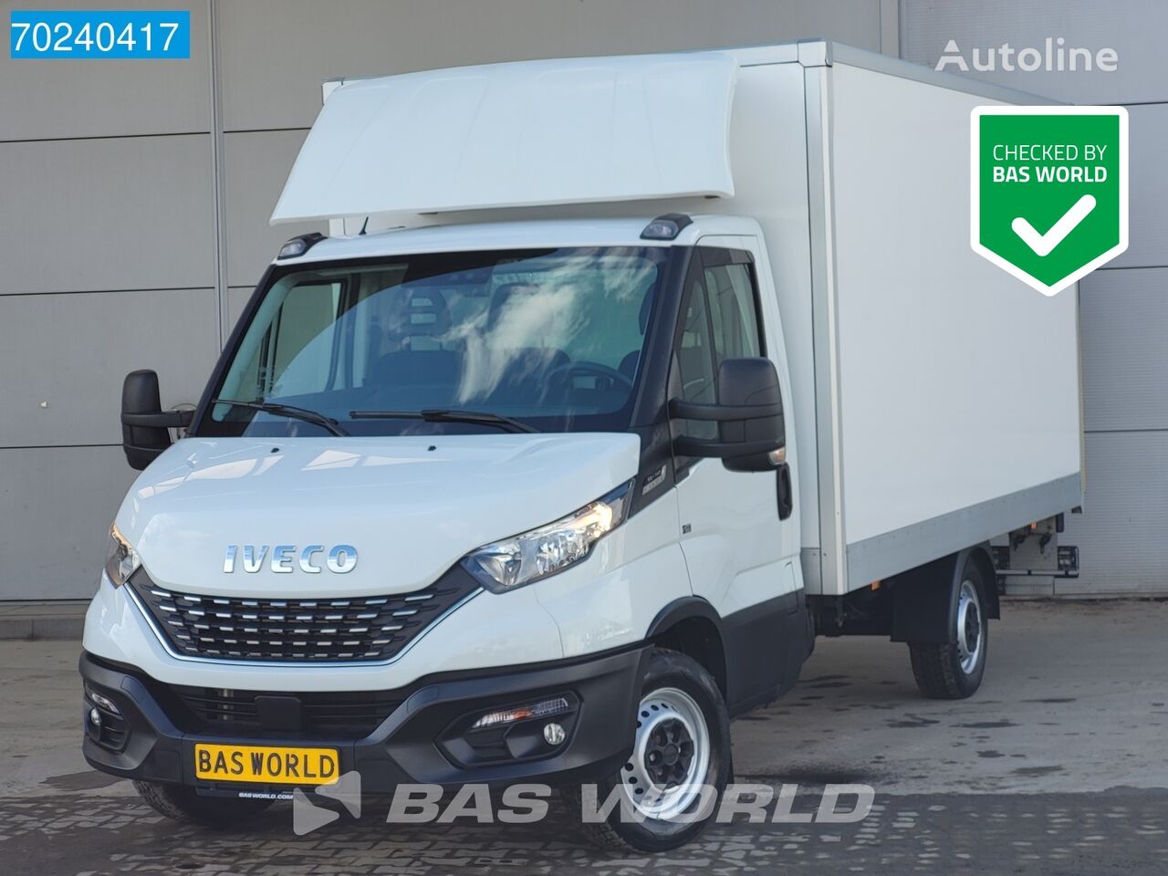 IVECO Daily 35S14 Automaat Laadklep Bakwagen Airco Cruise Camera Stand skåplastbil < 3.5t