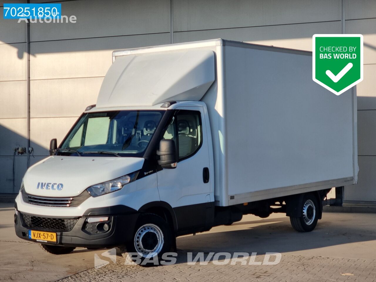 IVECO Daily 35S14 Bakwagen Laadklep Euro6 Airco Meubelbak Koffer 20m3  kamion furgon < 3.5t