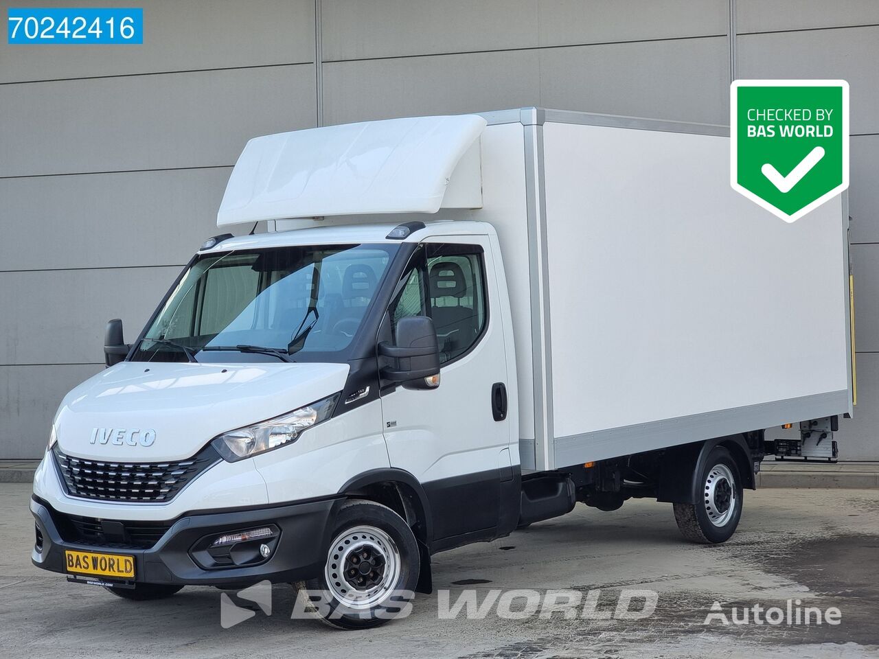 IVECO Daily 35S14 Laadklep Zijdeur Bakwagen Camera Standkachel Meubelb Koffer-LKW < 3.5t