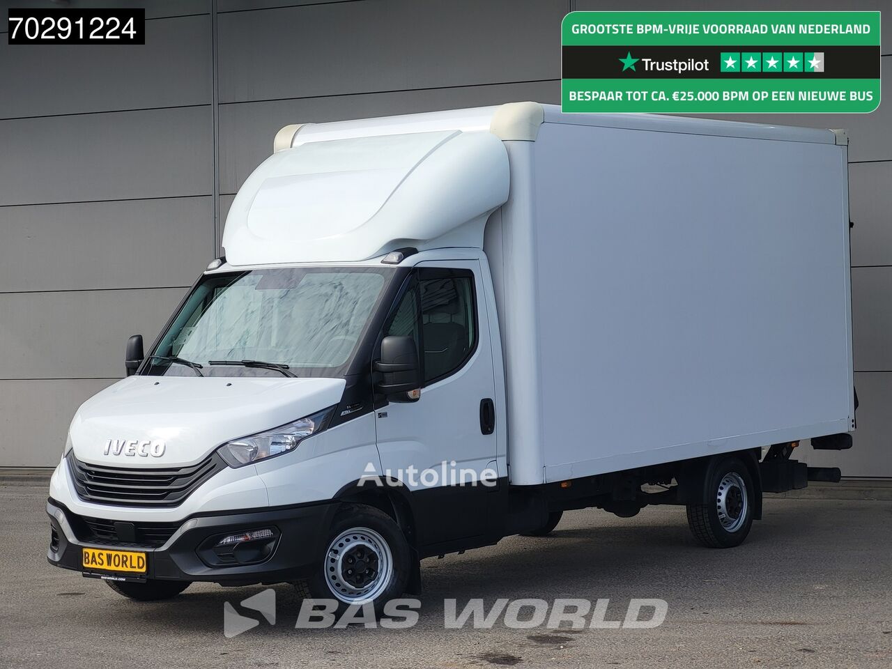 IVECO Daily 35S16 Automaat Bakwagen Laadklep Airco Camera Euro6 Meubel bakwagen < 3.5t - Autoline