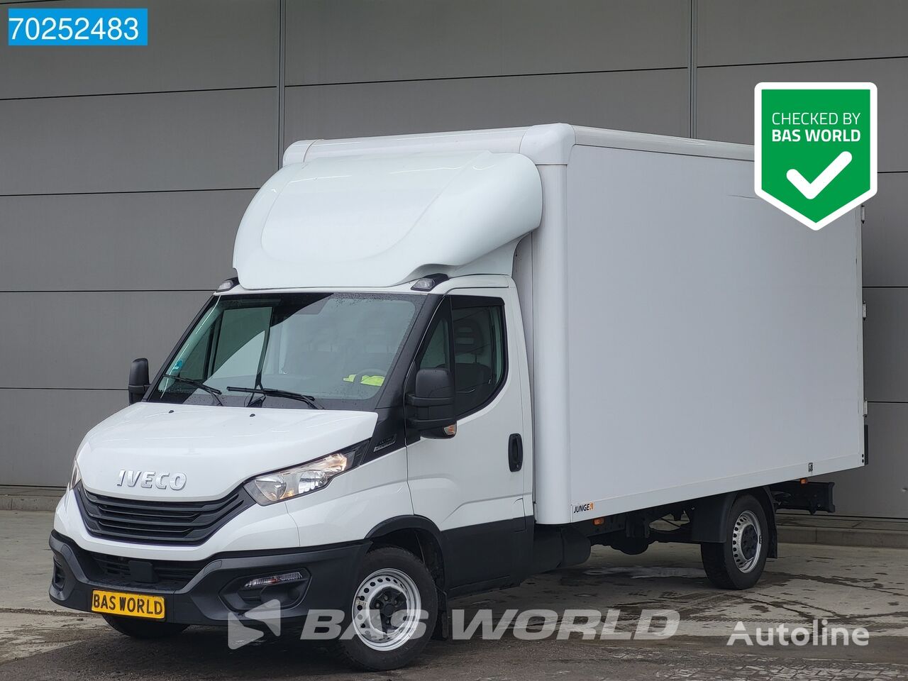 箱式卡车 < 3.5t IVECO Daily 35S16 Automaat Bakwagen met Achterdeuren Camera Airco Koff