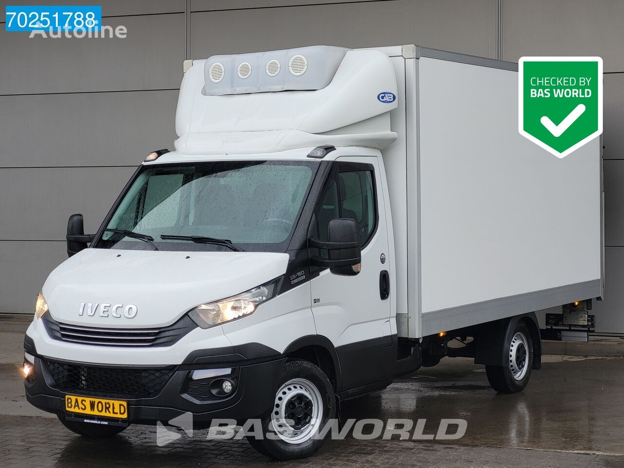 camion furgone < 3.5t IVECO Daily 35S16 Automaat Koelwagen Laadklep Carrier Xarios 350 230V