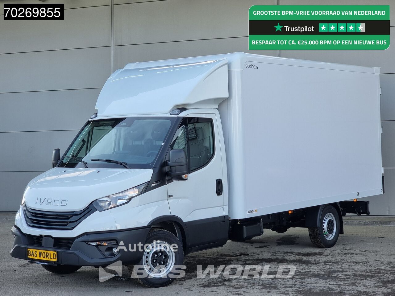 جديدة شاحنة مقفلة < 3.5طن IVECO Daily 35S16 Bakwagen 2025 model Achterdeuren ACC LED Navi Meubel