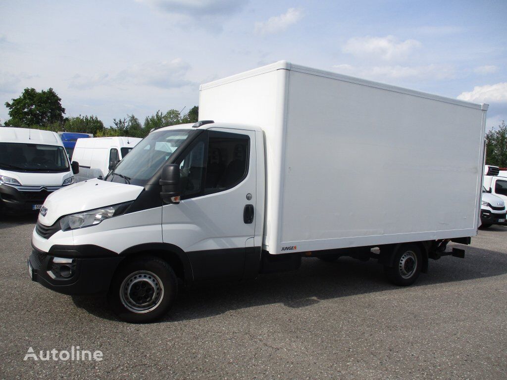 IVECO Daily 35S16, hydr. čelo, 8 palet dobozos teherautó < 3.5t