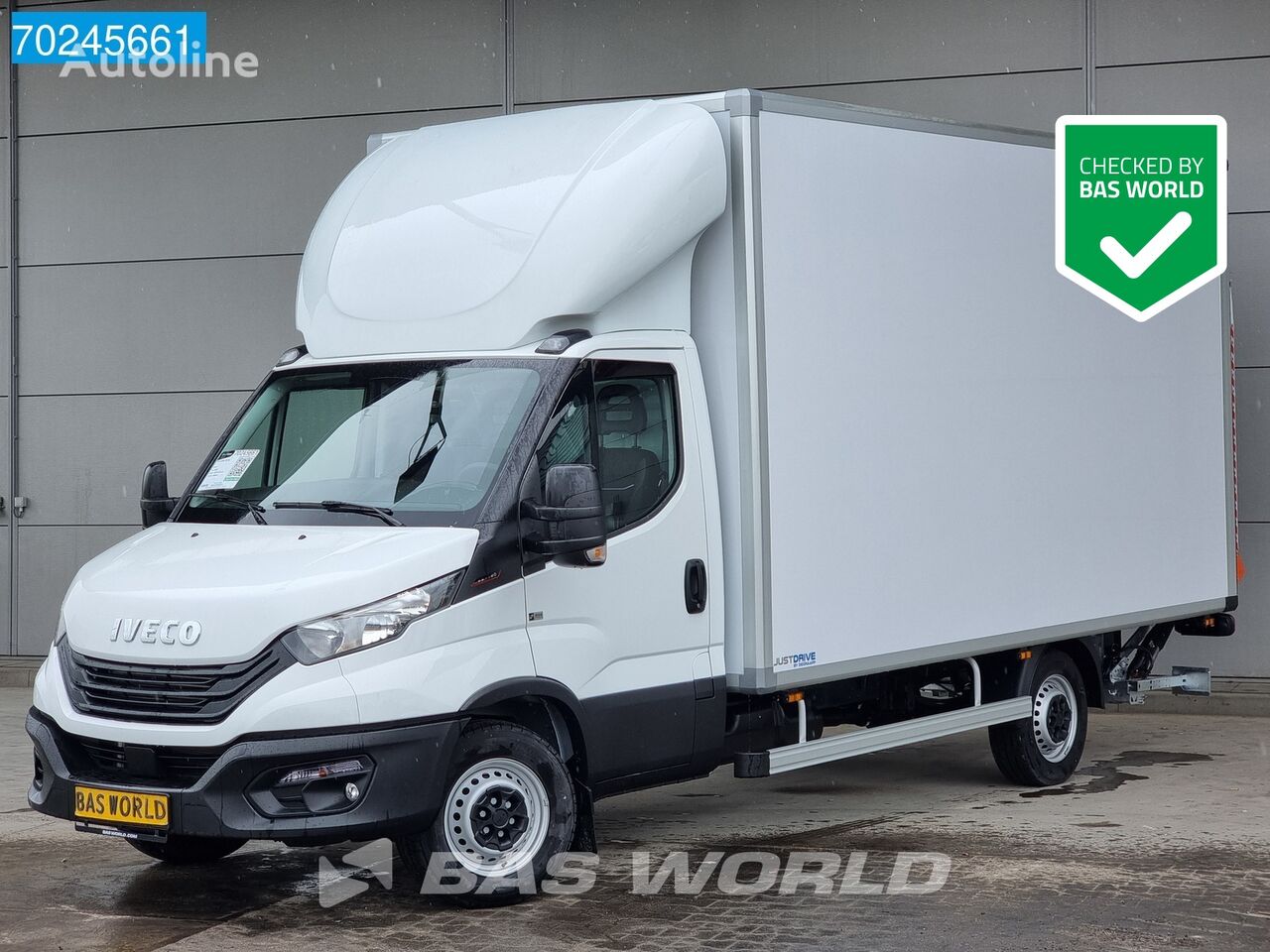 جديدة شاحنة مقفلة < 3.5طن IVECO Daily 35S18 3.0L 180PK Dhollandia Laadklep Zijdeur Lat om lat Ba