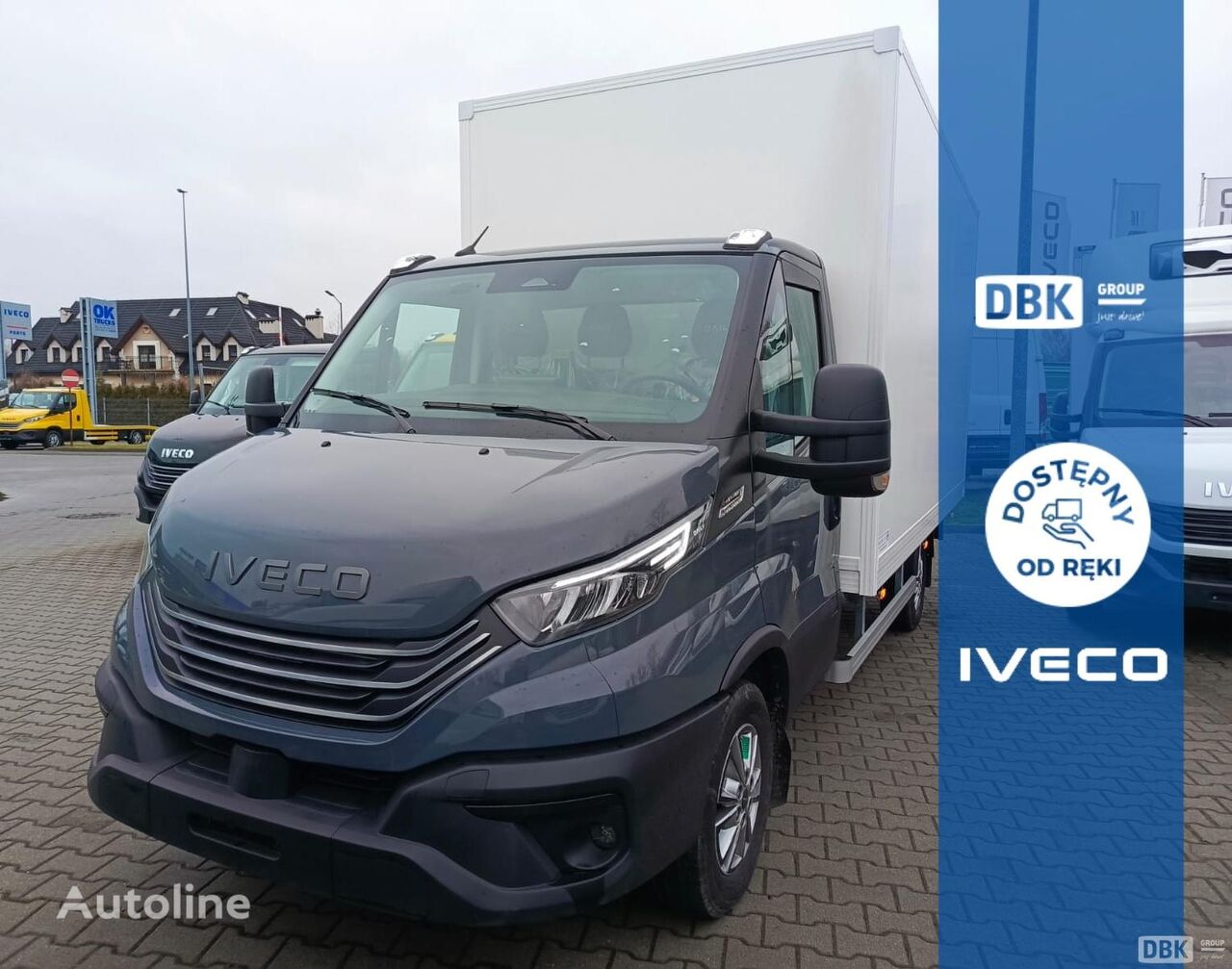 új IVECO Daily 35S18HA8 dobozos teherautó < 3.5t