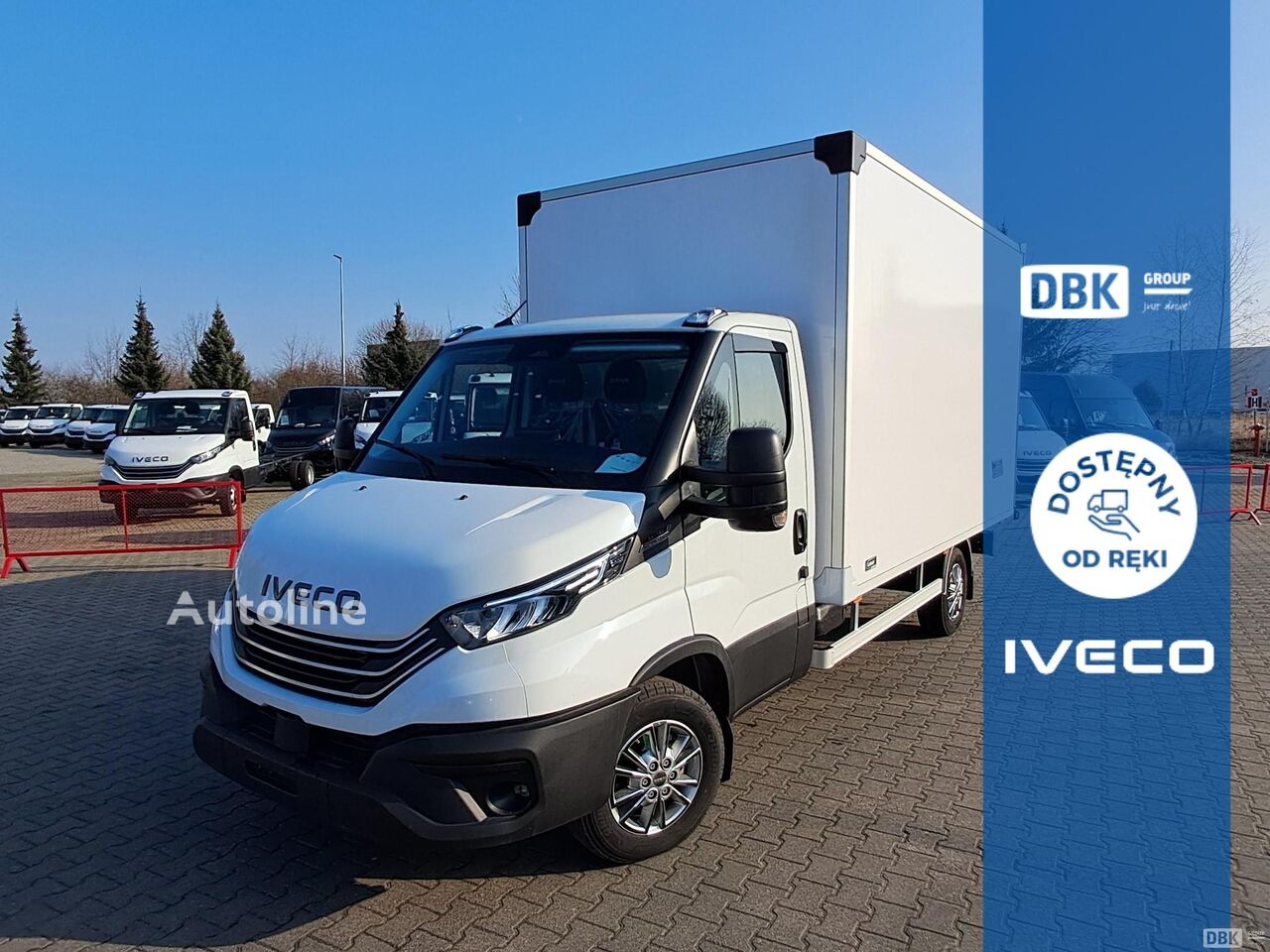 new IVECO Daily 35S18HA8 box truck < 3.5t