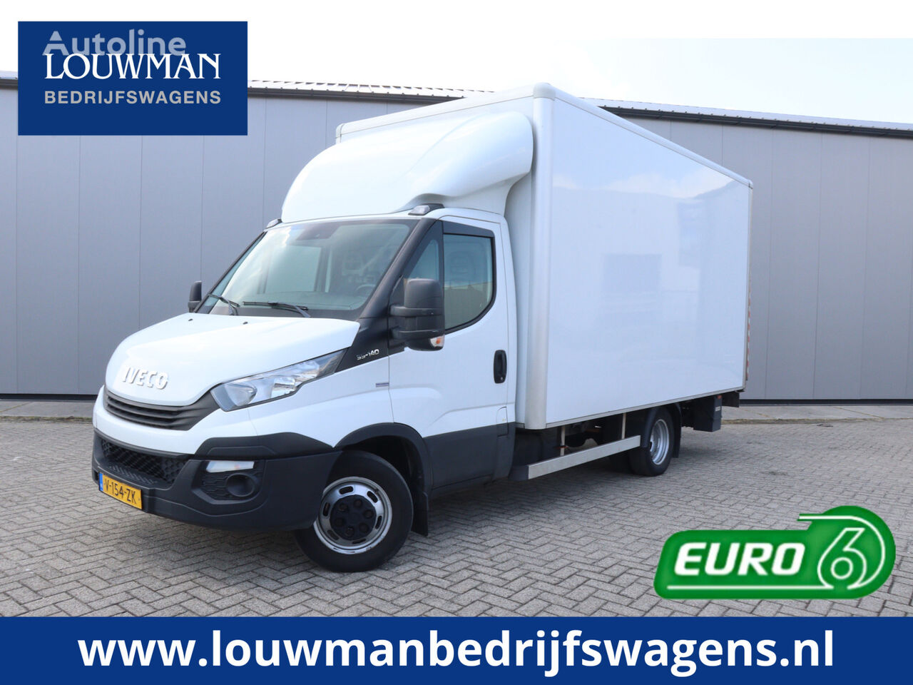 camion furgone < 3.5t IVECO Daily Bakwagen Meubelbak Laadklep Euro 6 35C14 2.3 375 Laadklep