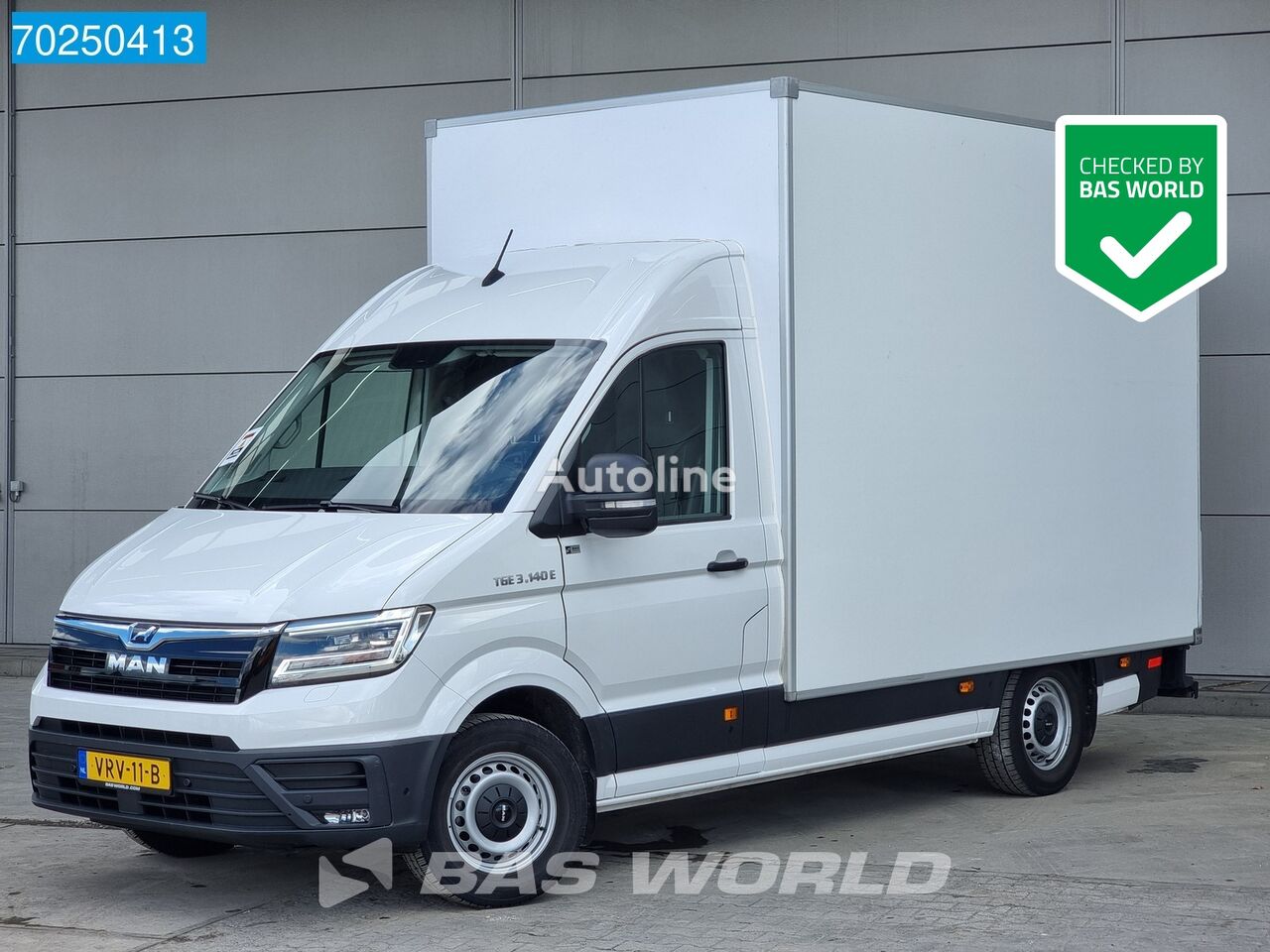 MAN ETGE 3.140 100% Elektrisch Automaat Bakwagen Navi Airco Cruise M box truck < 3.5t