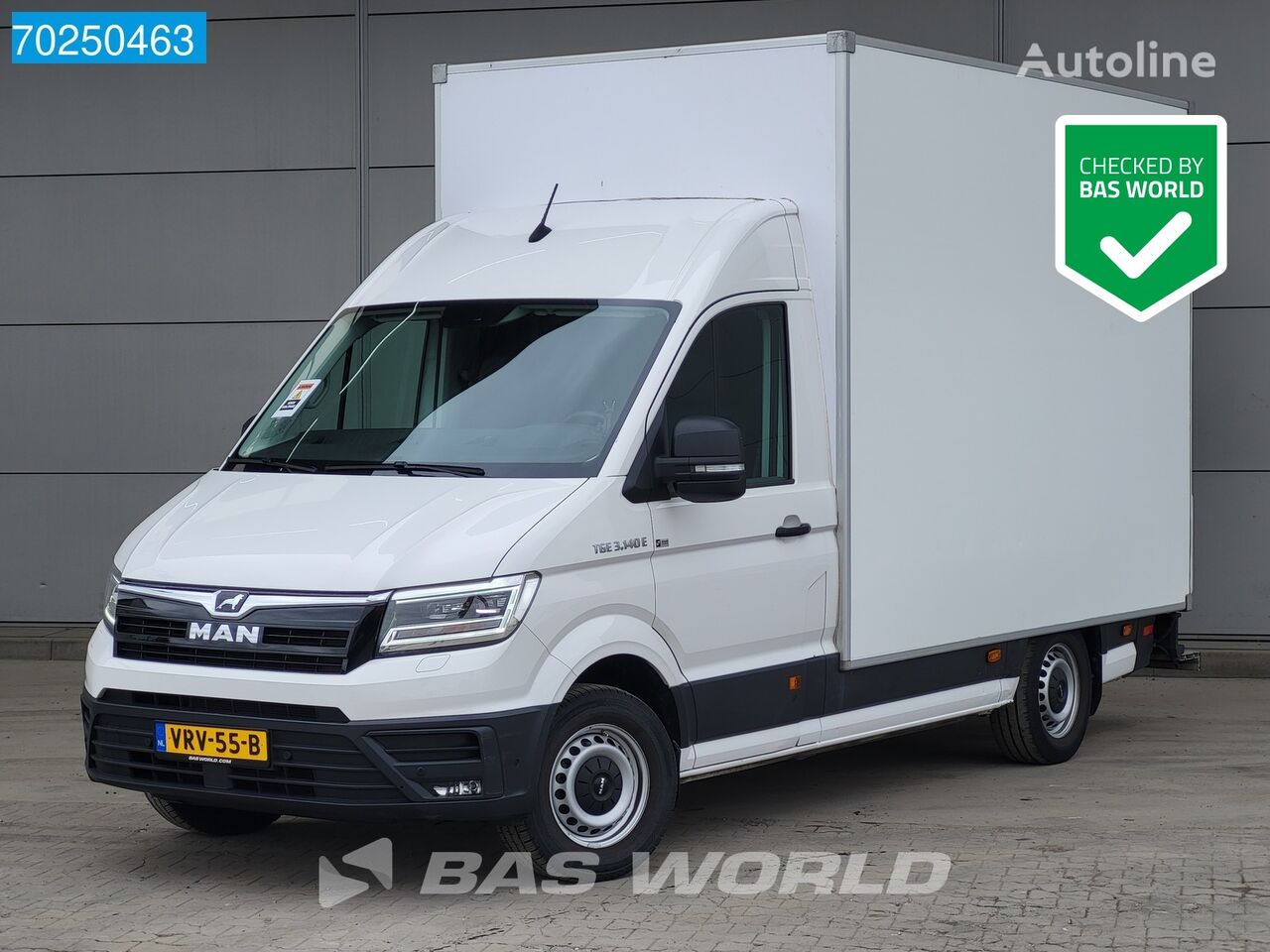 MAN TGE 3.140 100% Elektrisch Automaat Bakwagen Navi Airco Cruise Me Koffer-LKW < 3.5t