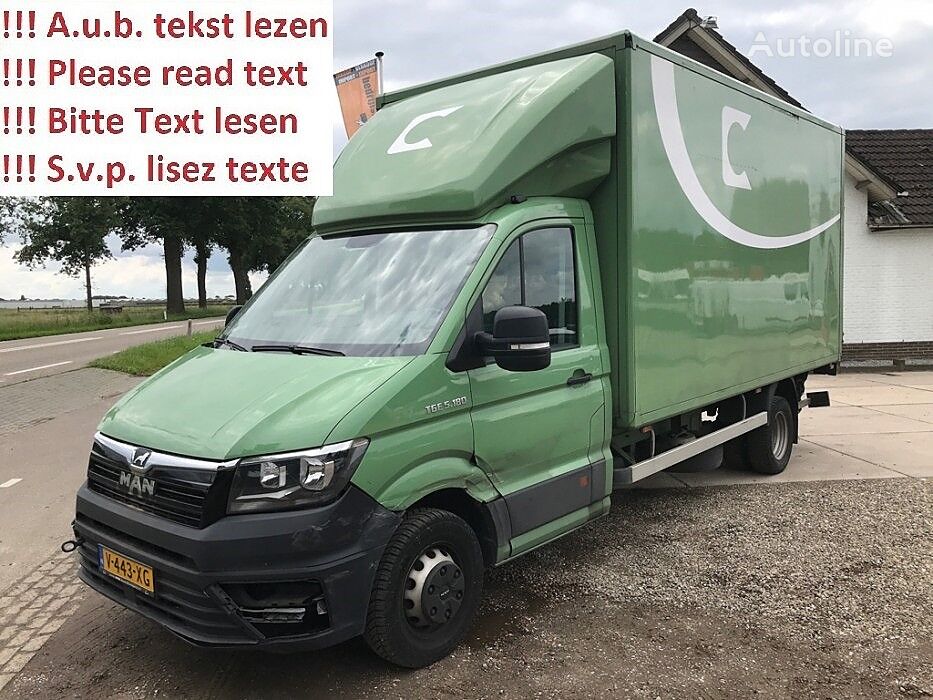 автофургон < 3.5т MAN TGE 5.180 Euro 6 Koffer Bakwagen Laadklep Lift Versnellingsbak S