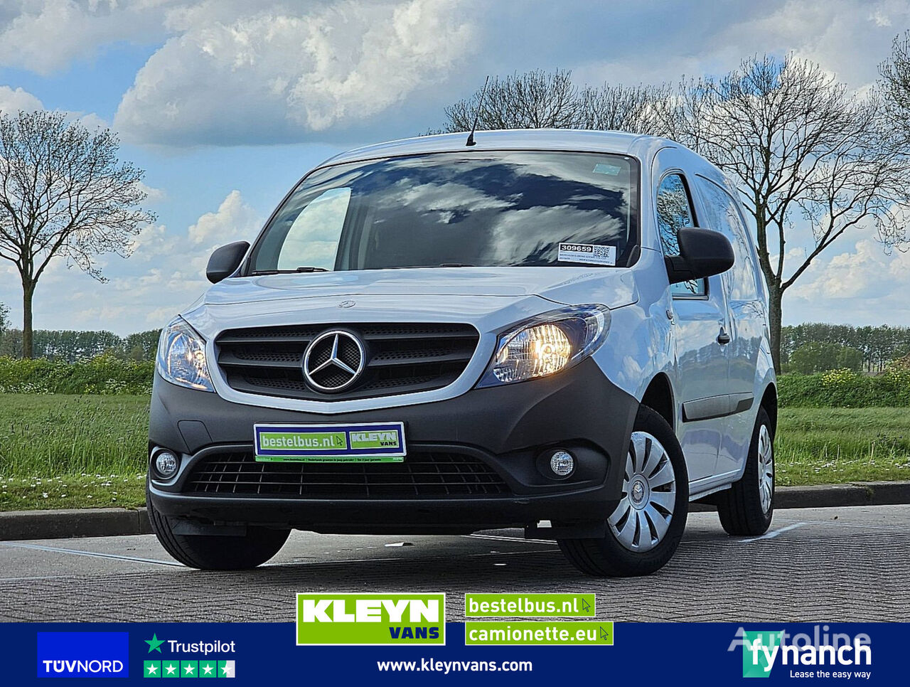 شاحنة مقفلة < 3.5طن Mercedes-Benz CITAN 108 CDI long airco nap!