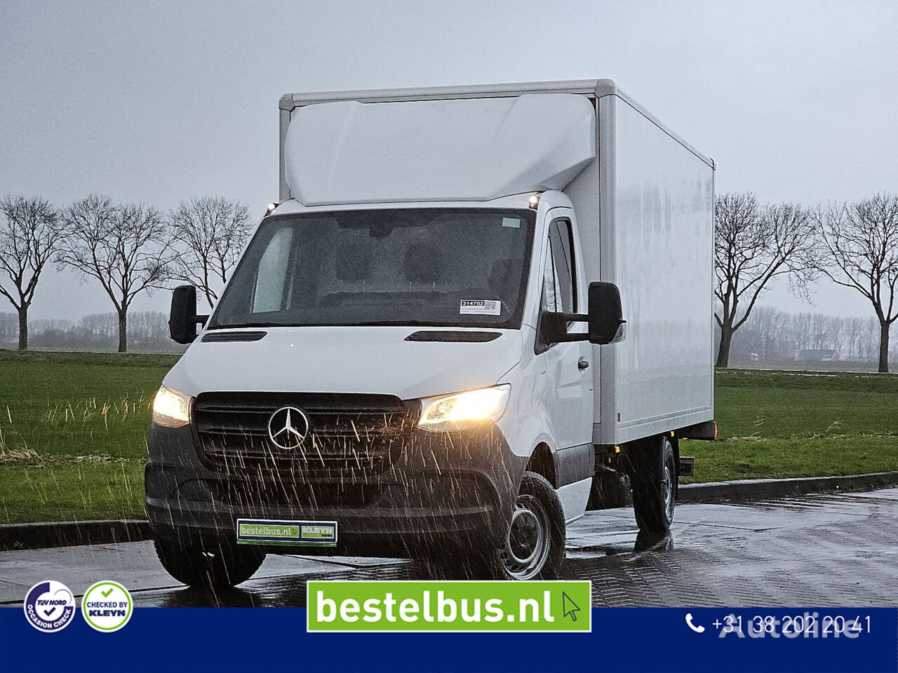 tovornjak zabojnik < 3.5t Mercedes-Benz SPRINTER 315 Bakwagen Laadklep!