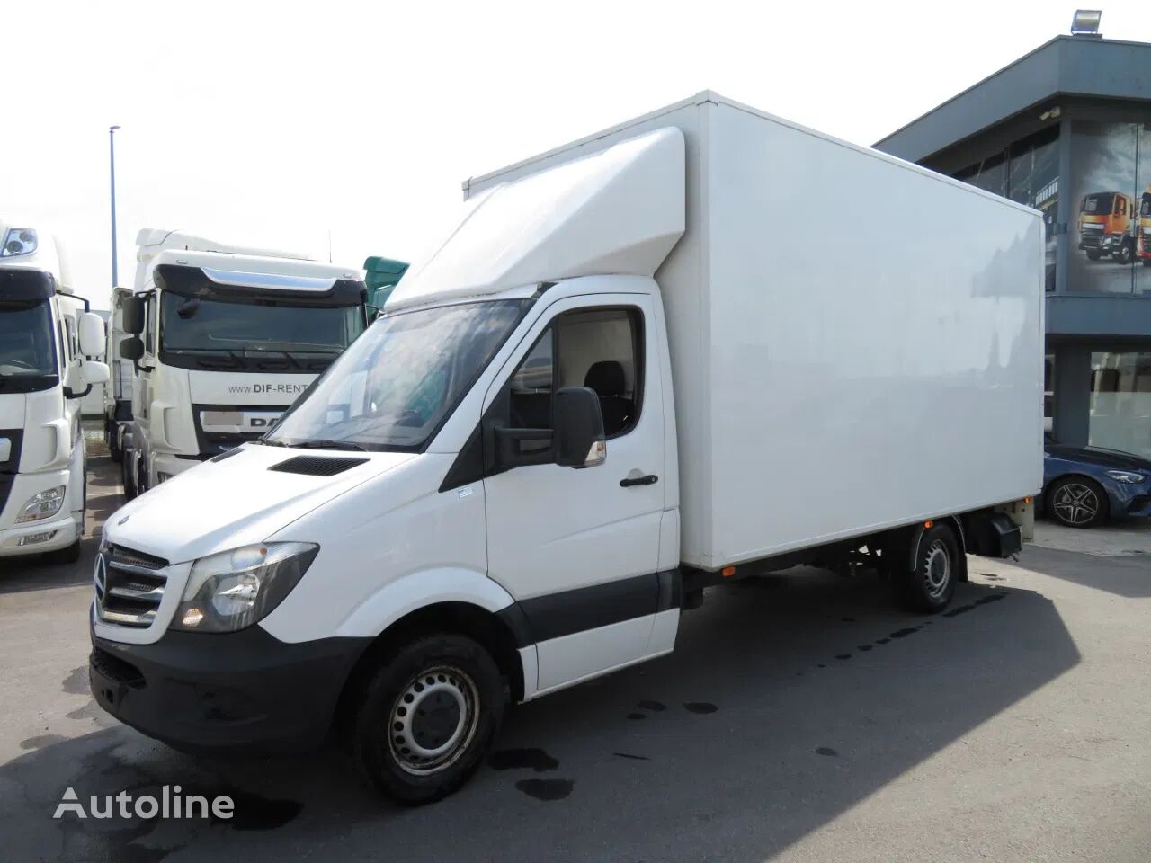 Mercedes-Benz SPRINTER 316 CDI dobozos teherautó < 3.5t