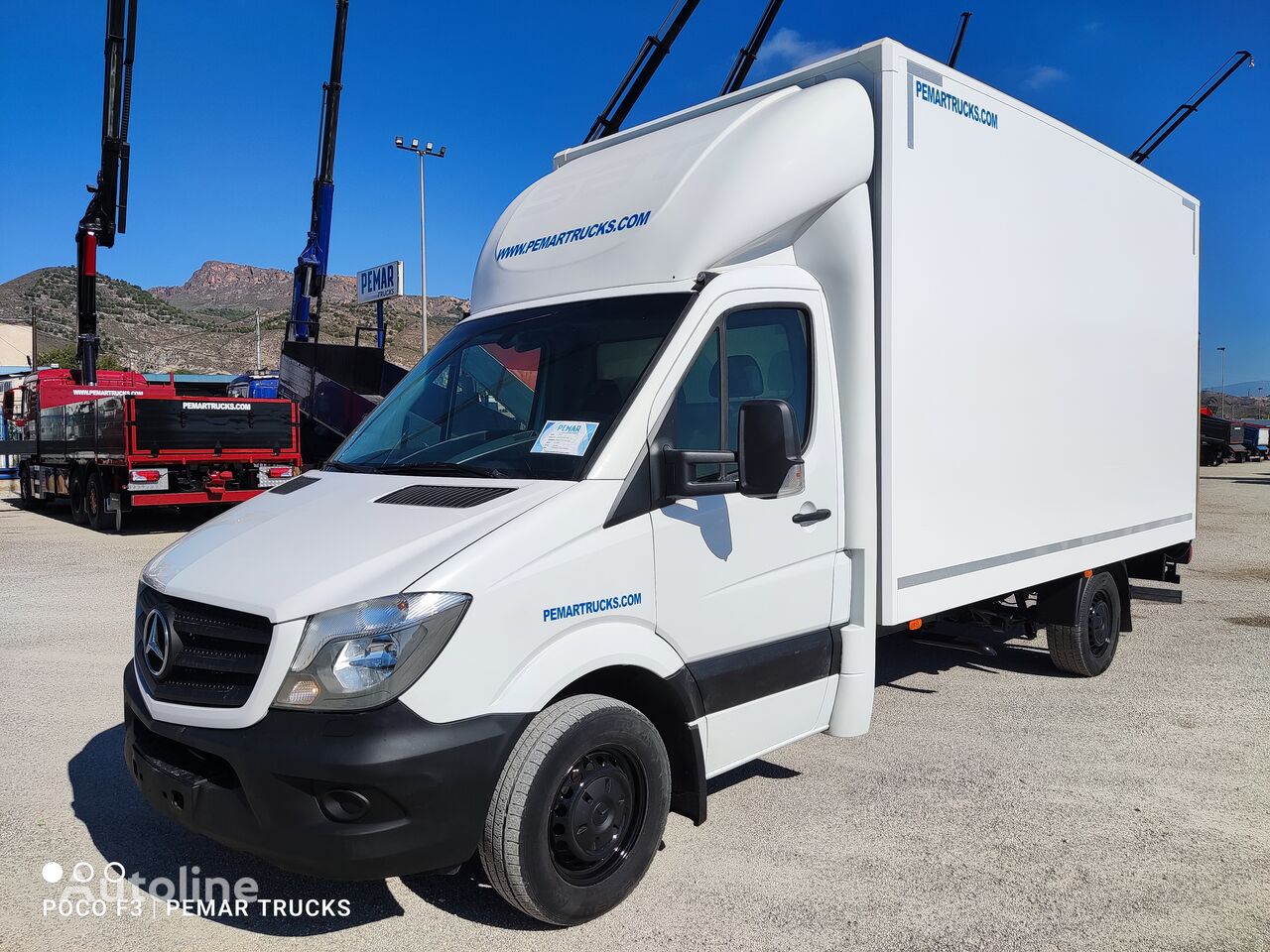 ciężarówka furgon < 3.5t Mercedes-Benz SPRINTER 316 DCI CAJA CERRADA 3.5T EURO 6