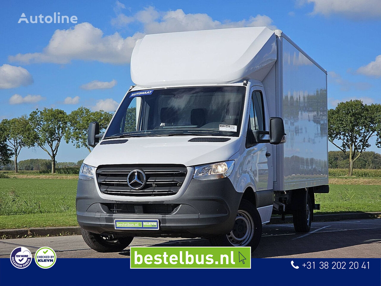 Mercedes-Benz SPRINTER 319 bakwagen laadklep! box truck < 3.5t