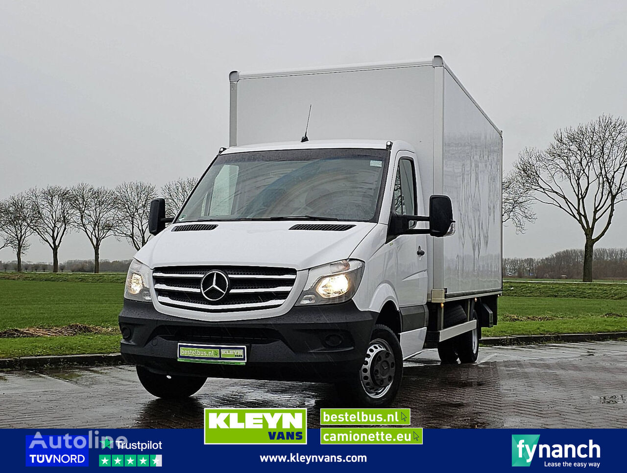 Mercedes-Benz SPRINTER 513 AC XL LAADKLEP LANG box truck < 3.5t