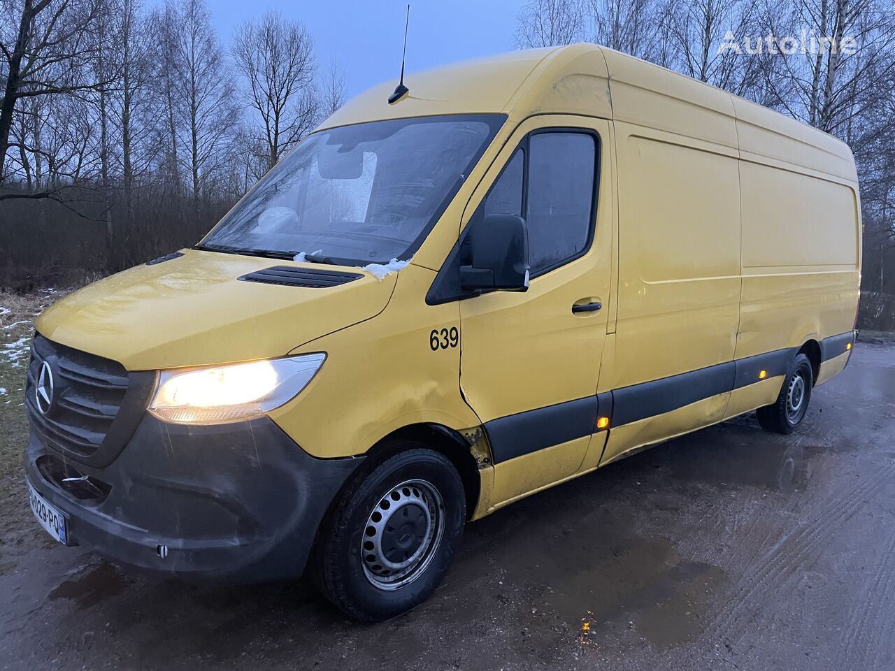 ciężarówka furgon < 3.5t Mercedes-Benz Sprinter 314