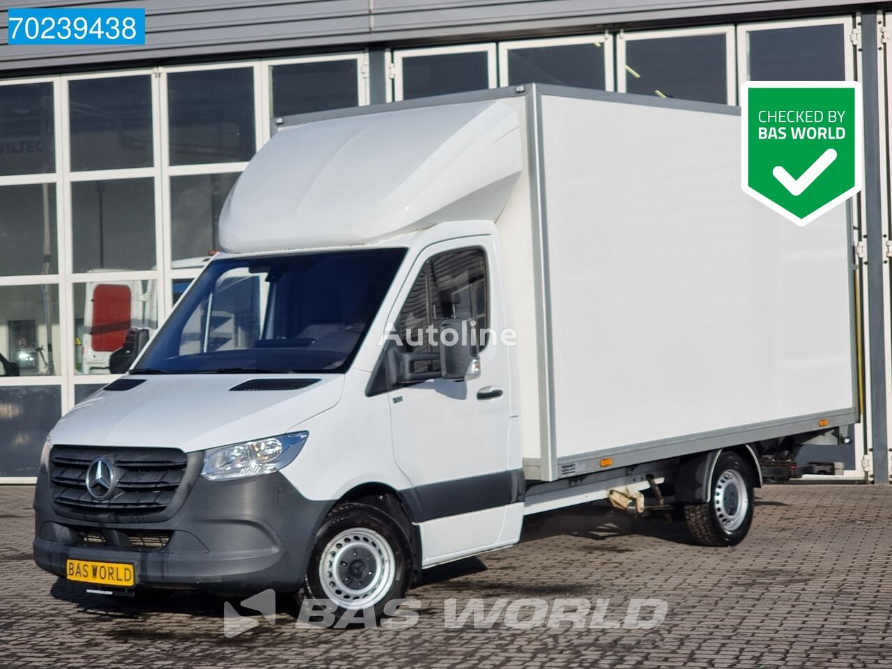 탑차 < 3.5t Mercedes-Benz Sprinter 314 CDI Laadklep Zijdeur Airco Cruise MBUX Bakwagen Meu