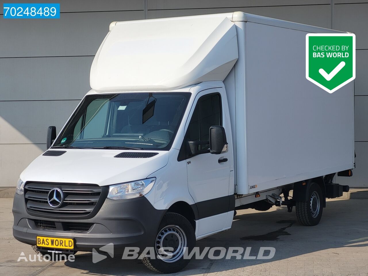 sunkvežimis furgonas < 3.5t Mercedes-Benz Sprinter 317 CDI Laadklep Bakwagen Airco 10''MBUX Navi Meubelbak