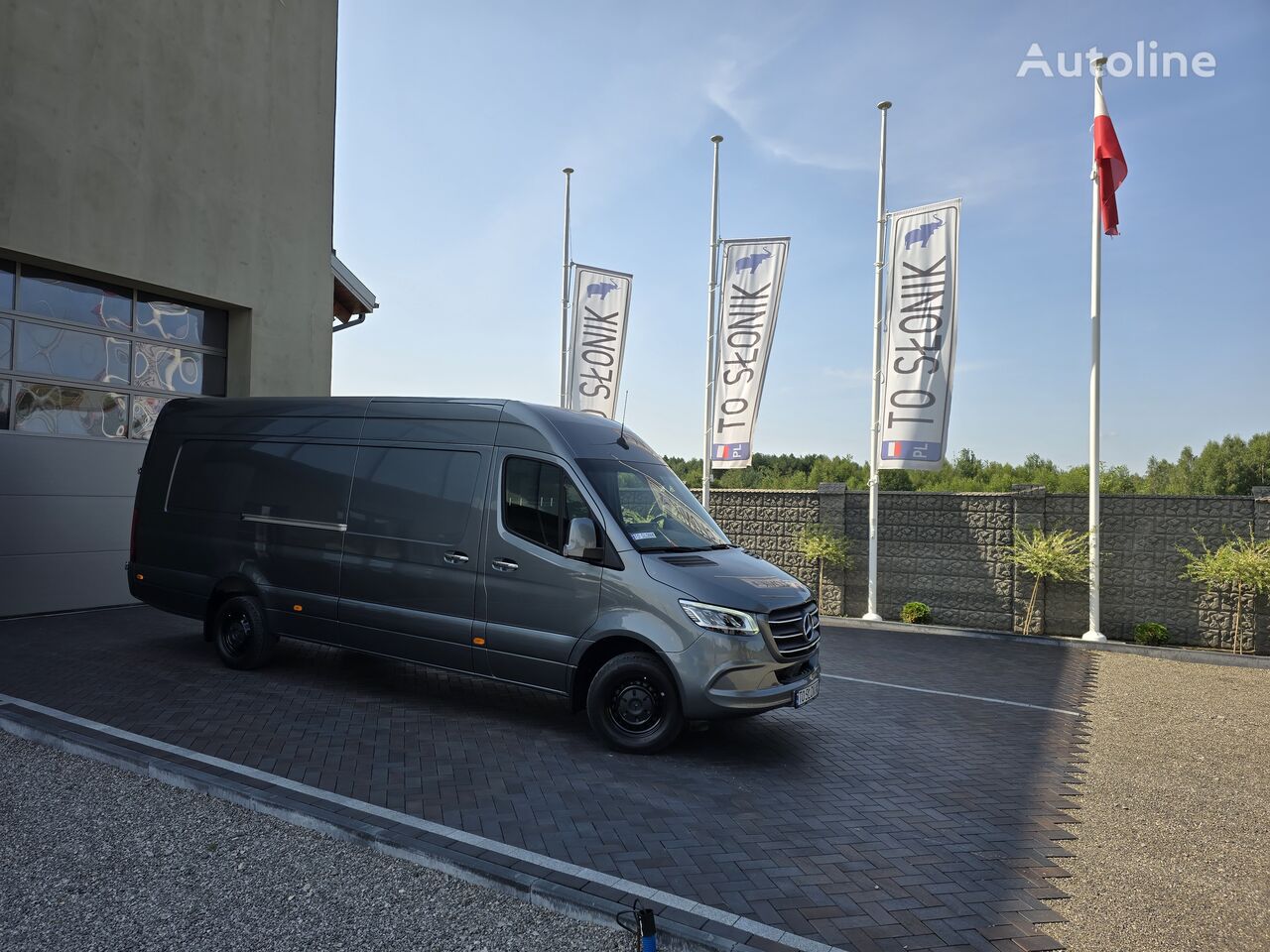 Mercedes-Benz Sprinter 319 box truck < 3.5t