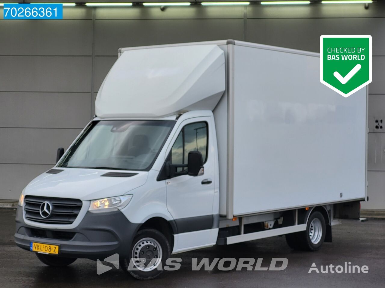 Mercedes-Benz Sprinter 514 CDI Automaat Bakwagen met achterdeuren Navi Camera  Koffer-LKW < 3.5t