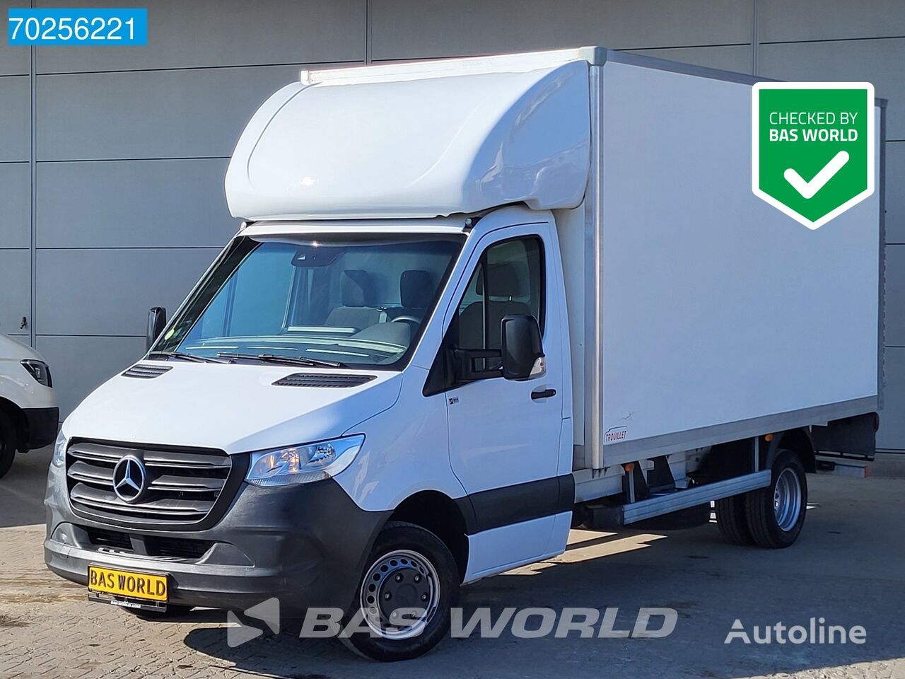 camião furgão < 3.5t Mercedes-Benz Sprinter 514 CDI Automaat Laadklep Dubbellucht Airco Cruise Bakw