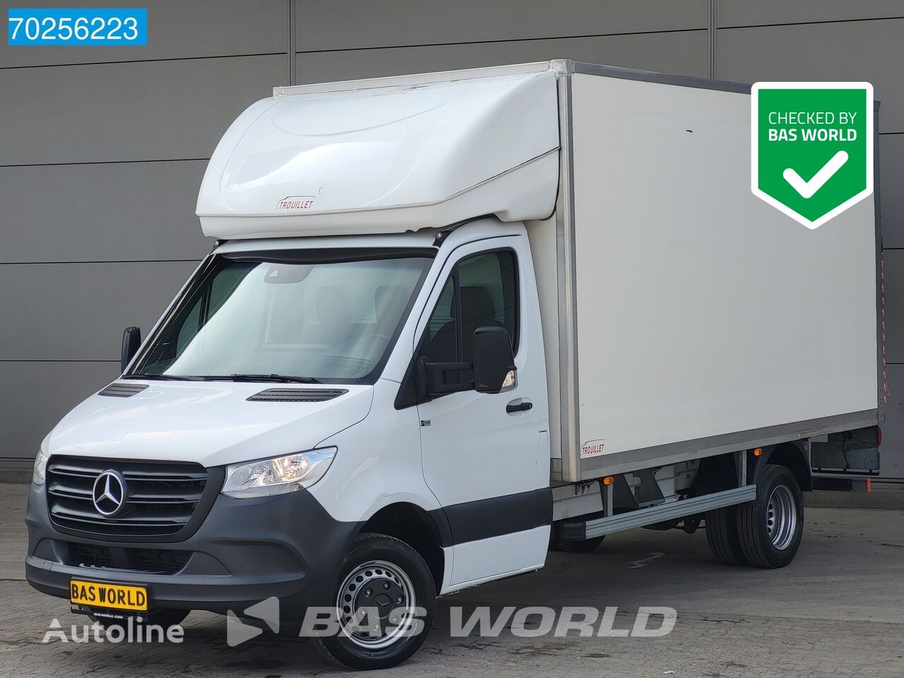 tovornjak zabojnik < 3.5t Mercedes-Benz Sprinter 514 CDI Automaat Laadklep Zijdeur Dubbellucht Airco Cru