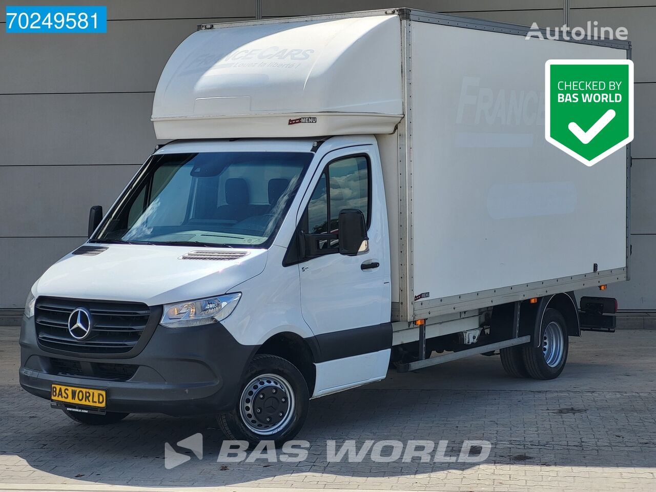 truk box < 3.5t Mercedes-Benz Sprinter 514 CDI Bakwagen met Achterdeuren Airco Cruise Meubelba