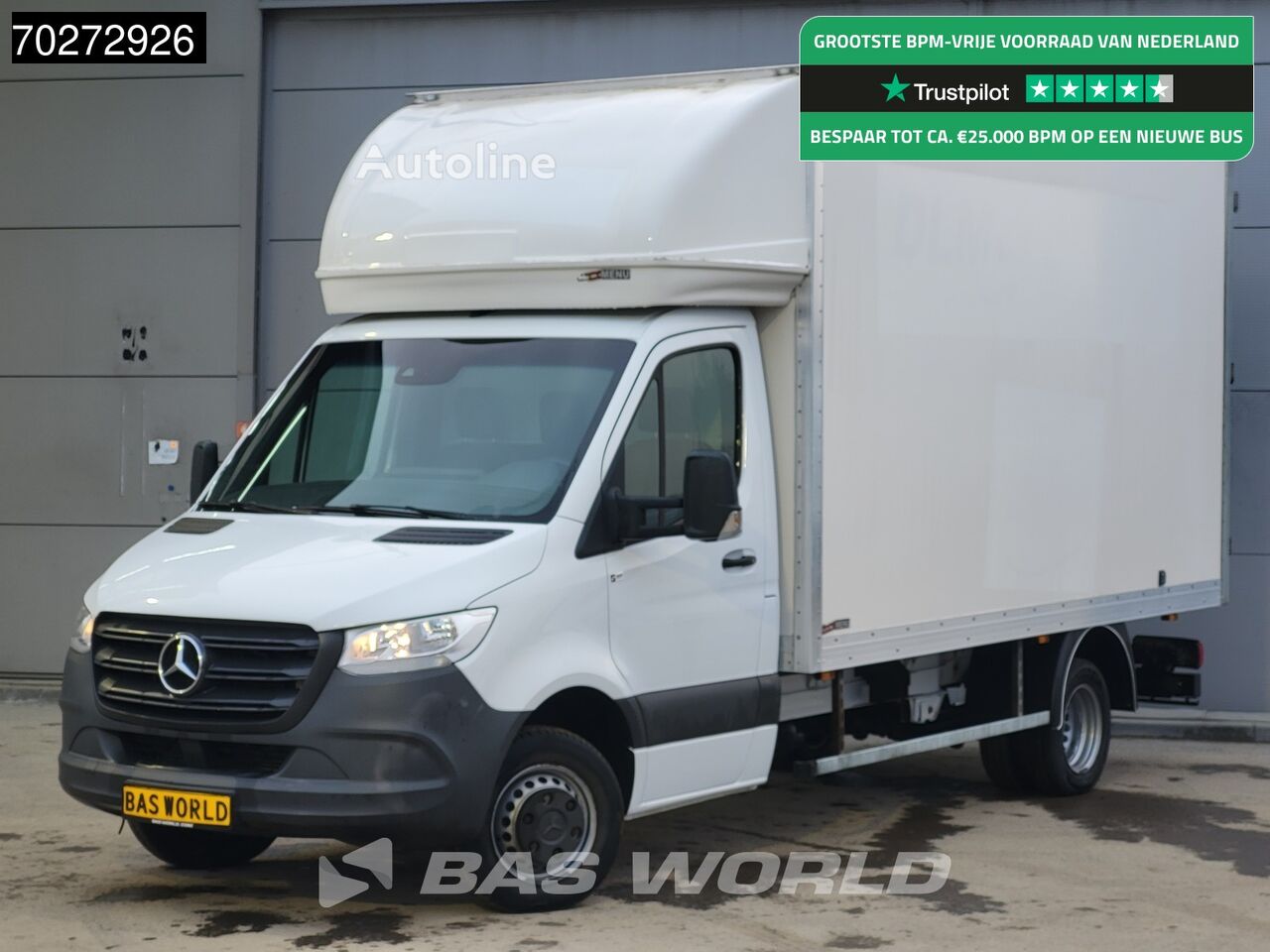 nákladní vozidlo furgon < 3.5t Mercedes-Benz Sprinter 514 CDI Dubbellucht Bakwagen Achterdeuren Airco Cruise