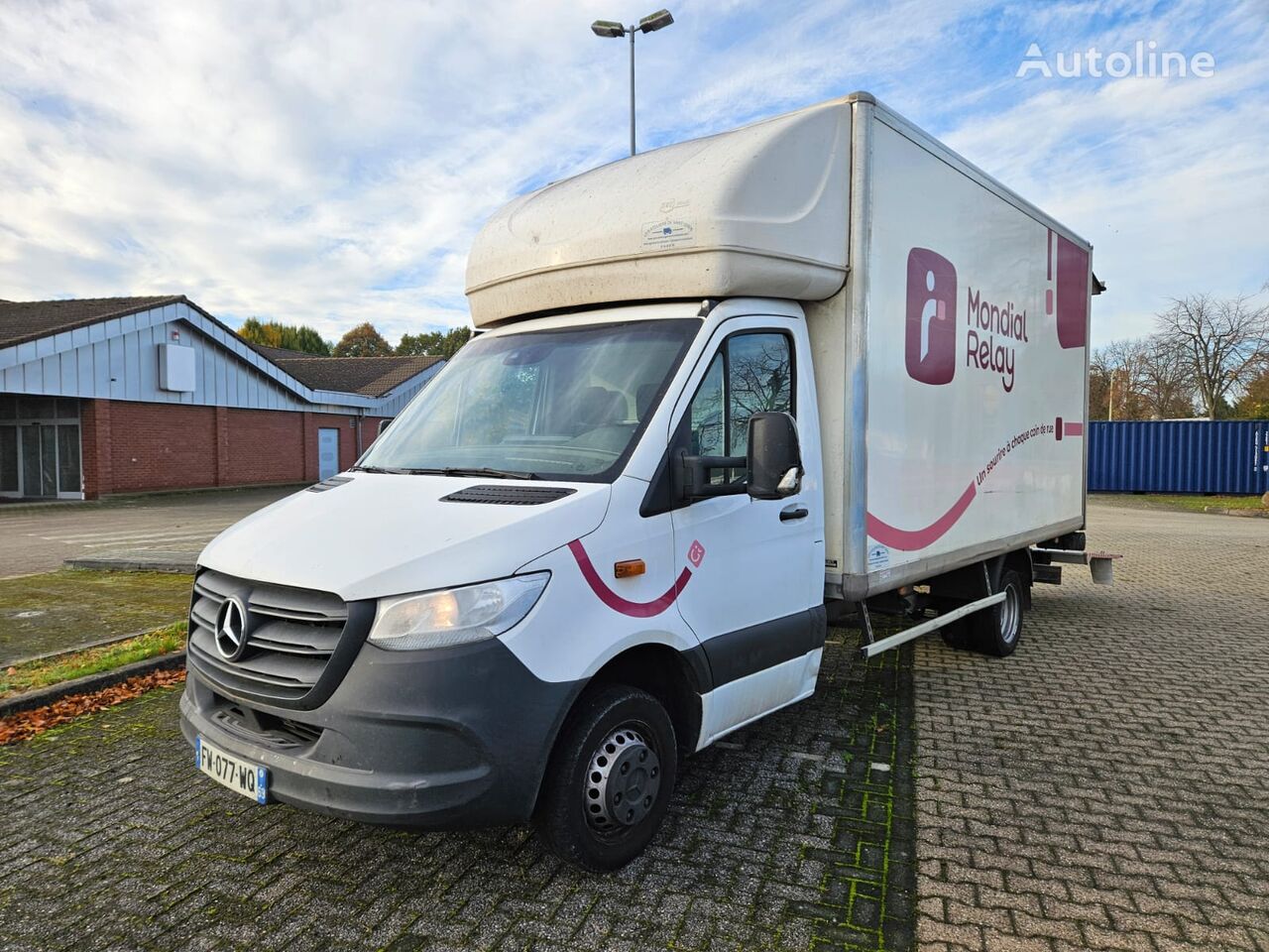 truk box < 3.5t Mercedes-Benz Sprinter 514 CDI/Euro6/Klima/LBW