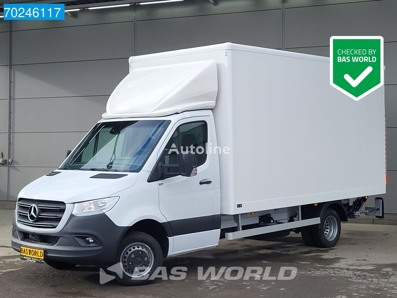 uus furgoonveok < 3.5t Mercedes-Benz Sprinter 515 CDI Automaat Bakwagen Laadklep Zijdeur Nieuw Airco