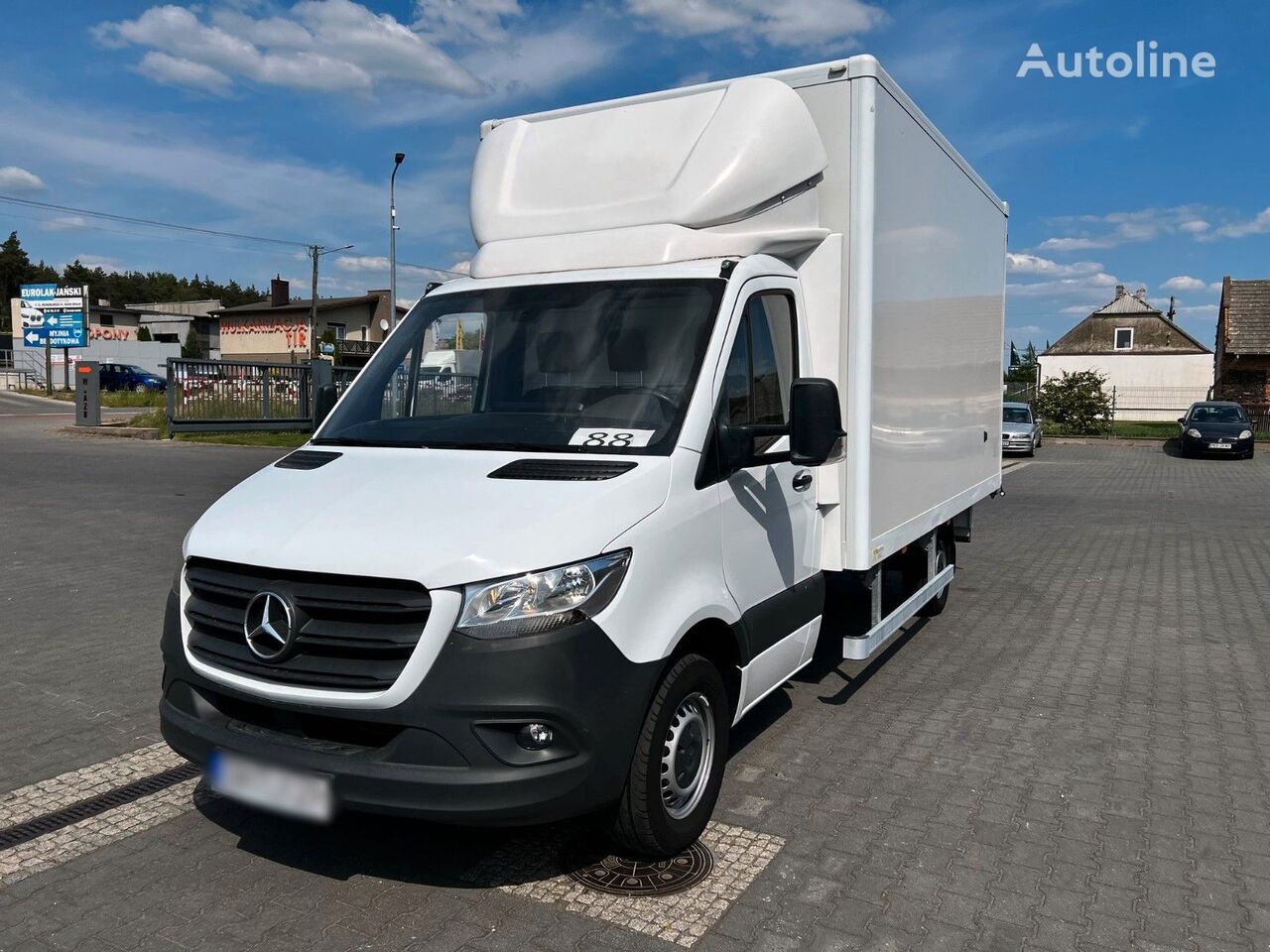 Mercedes-Benz Sprinter 8ep 316  kamion furgon < 3.5t