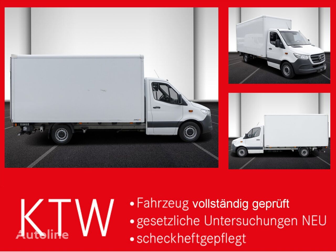 شاحنة مقفلة < 3.5طن Mercedes-Benz Sprinter316CDI Maxi Koffer,LBW,Automatik