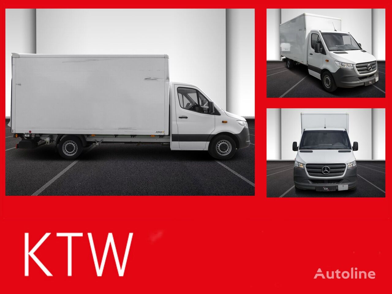 camion furgone < 3.5t Mercedes-Benz Sprinter316CDI Maxi Koffer,LBW,Klima,MBUX