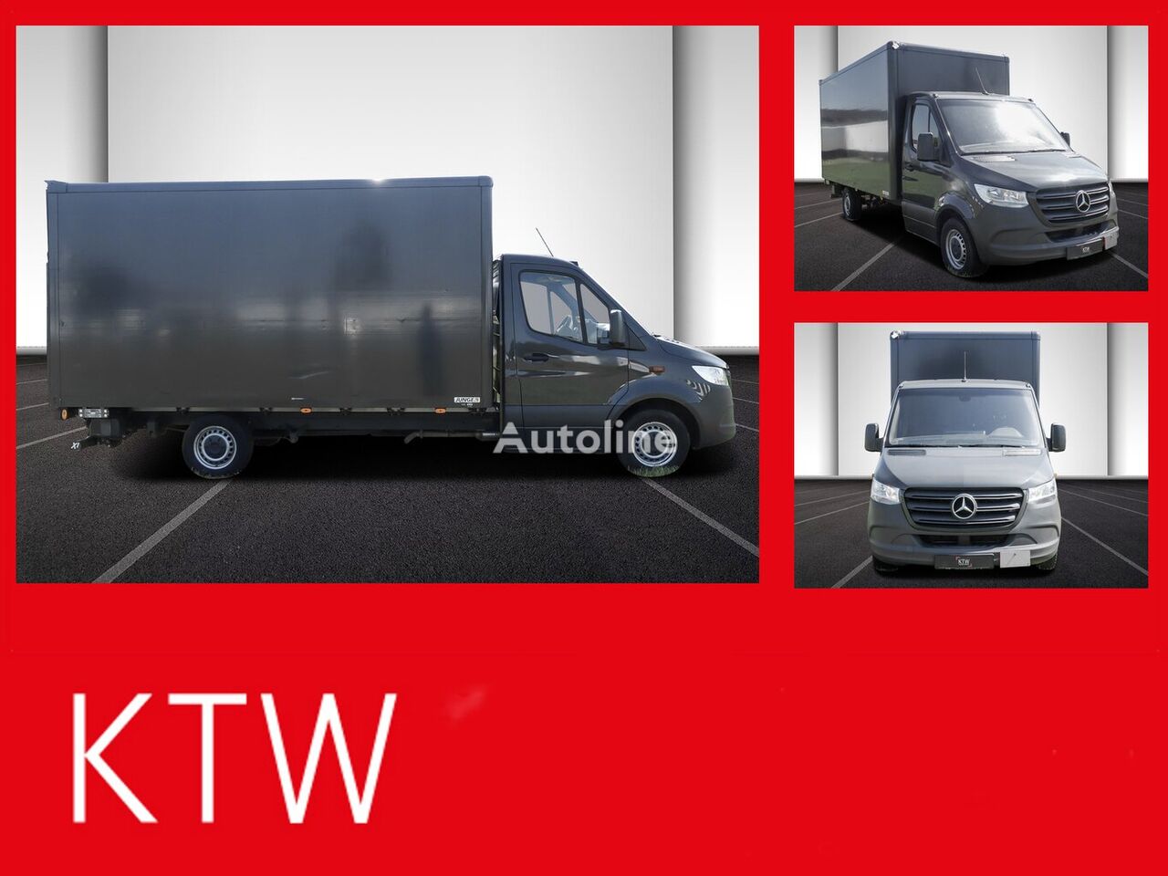 camion furgone < 3.5t Mercedes-Benz Sprinter316CDI Maxi Koffer,LBW,Klima,MBUX