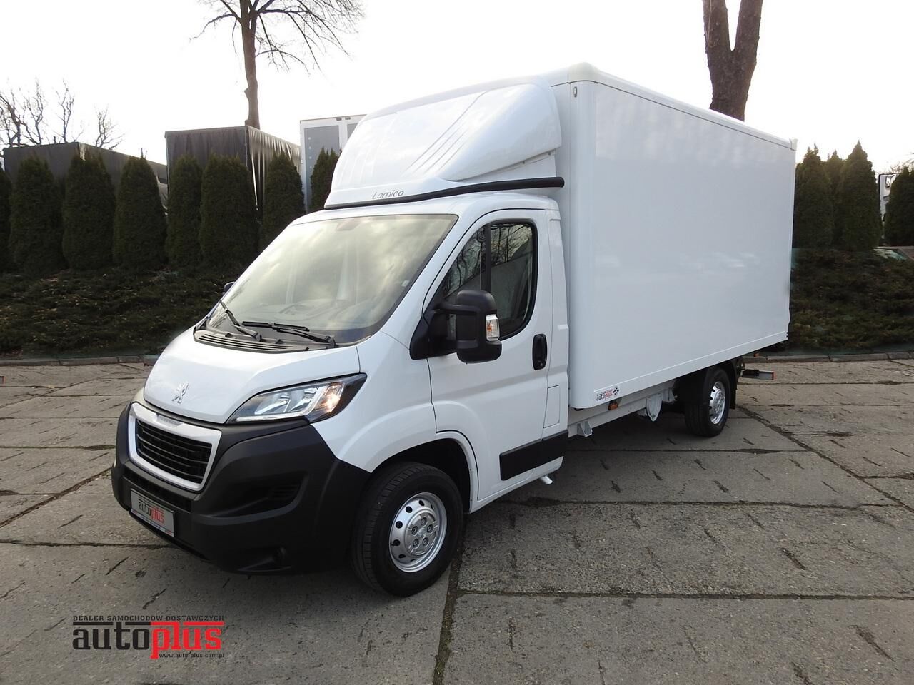 Peugeot BOXER KONTENER WINDA 8 PALET KLIMATYZACJA  140KM [ S75545 ] box truck < 3.5t