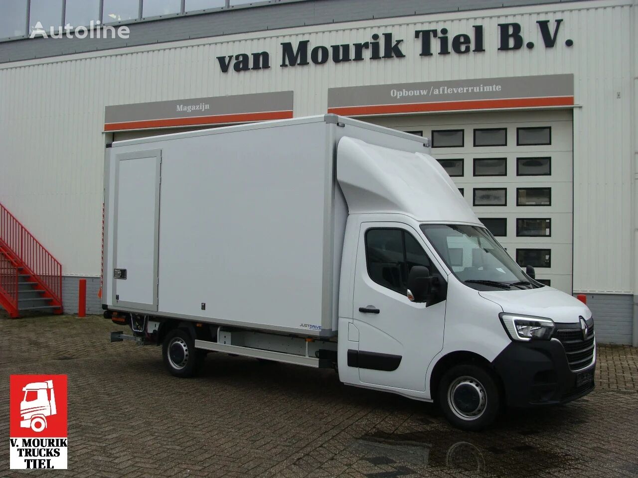 ny Renault MASTER 145.35 FWD EURO 6 EL - LAADBAK - MC 368144 skåplastbil < 3.5t