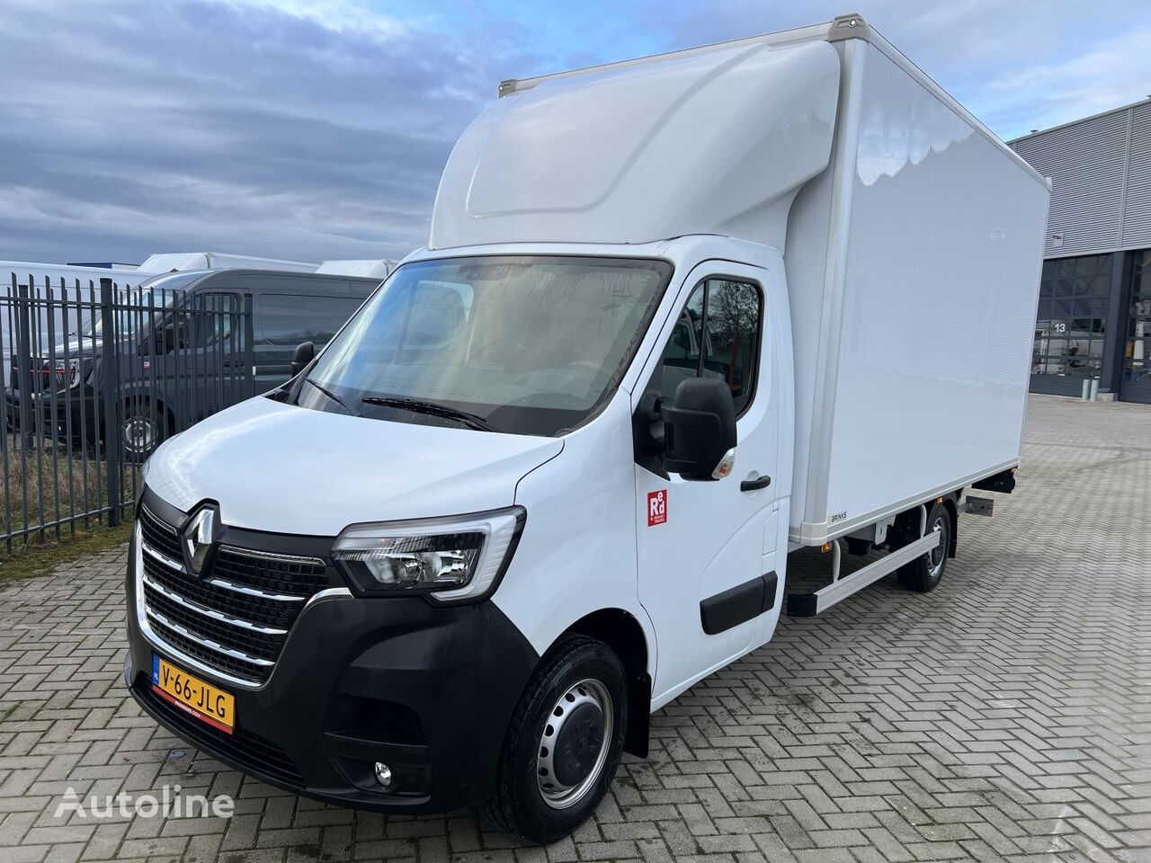 Renault MASTER RENAULT MASTER 145 PK Plywood gesloten laadbak ,laadklep, kravas furgons < 3.5t