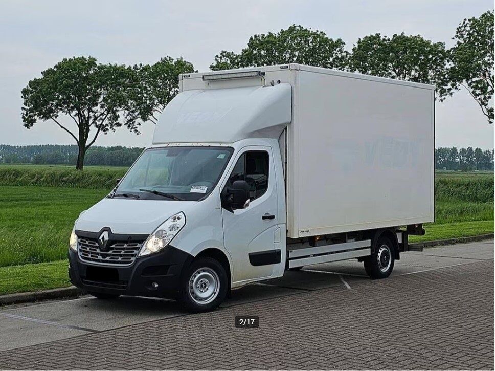 sunkvežimis furgonas < 3.5t Renault MASTER T35 Koffer + tail lift