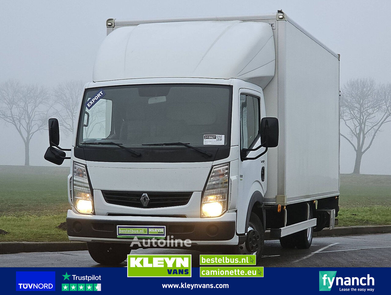 Renault MAXITY 130-35/6 CC box truck < 3.5t