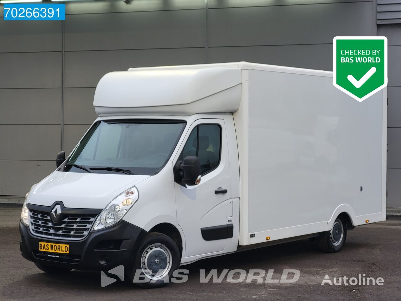 شاحنة مقفلة < 3.5طن Renault Master 130PK Bakwagen Airco Cruise Meubelbak Plancher Verkoopwag