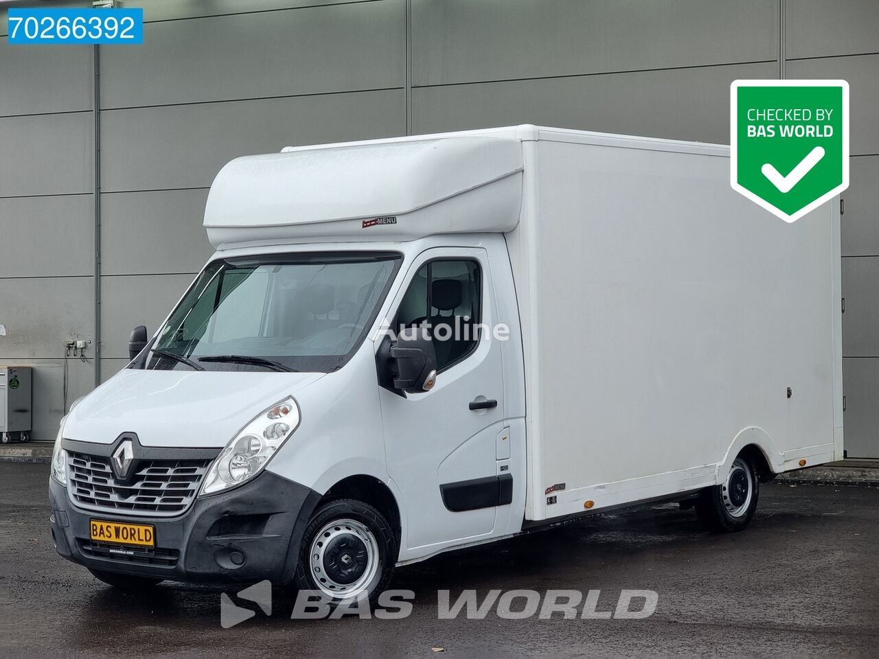 Renault Master 130PK Bakwagen Airco Cruise Meubelbak Plancher Verkoopwag kamion furgon < 3.5t