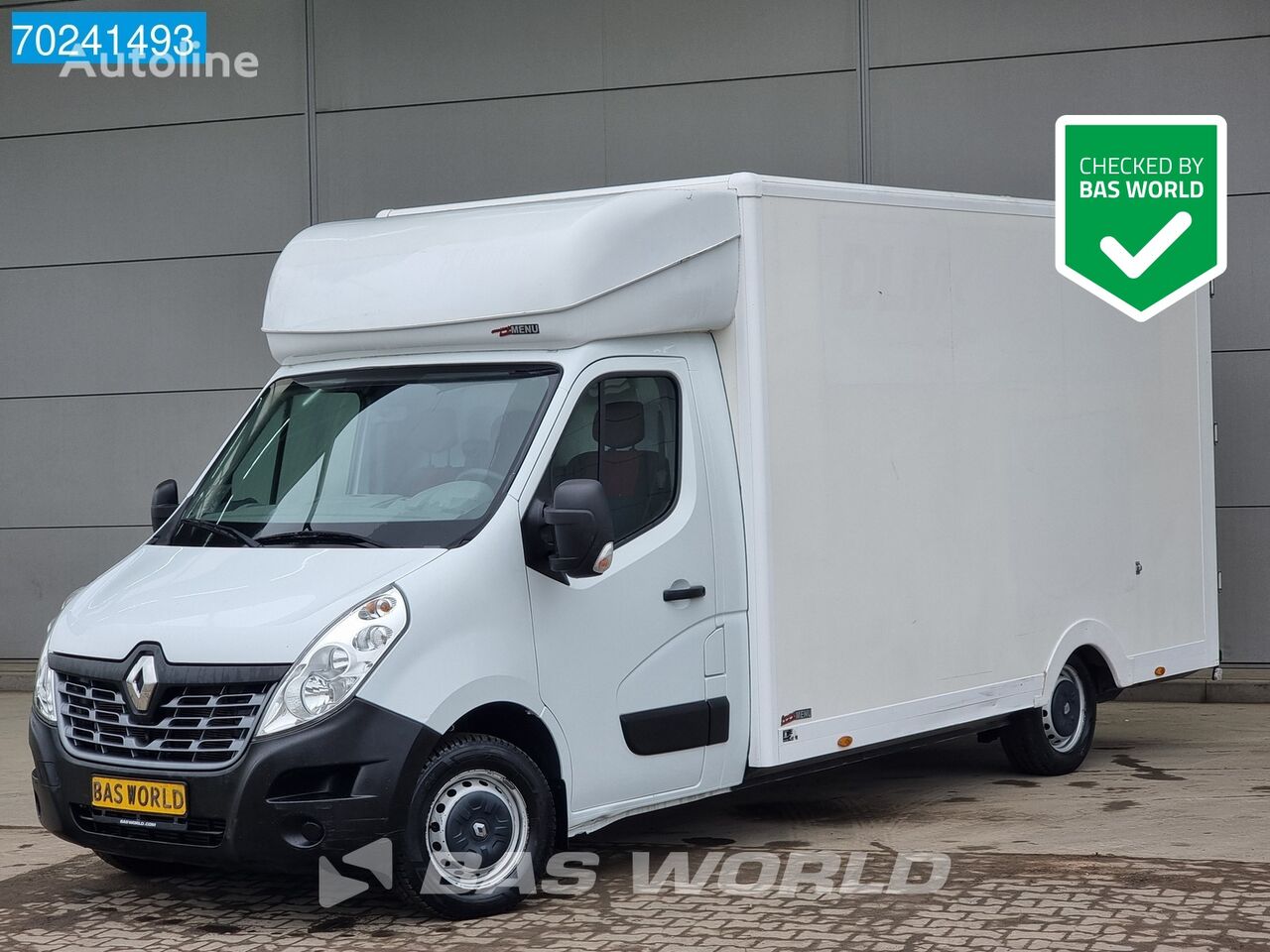 Renault Master 130PK Euro6 Bakwagen Meubelbak Koffer Plancher Airco Crui Koffer-LKW < 3.5t