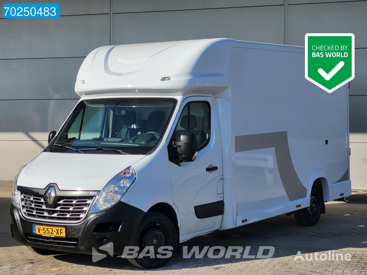 ciężarówka furgon < 3.5t Renault Master 130PK Euro6 Gesloten laadbak Airco Cruise Bakwagen Koffer