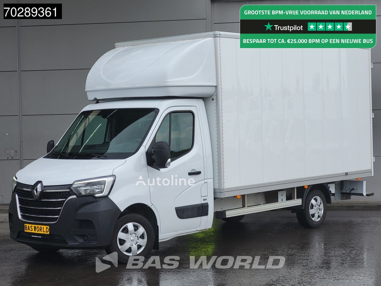 Renault Master 145PK Bakwagen Achterdeuren Navi LED Airco Euro6 Meubelba box truck < 3.5t for sale | Autoline US Renault Master 145PK Bakwagen Achterdeuren Navi LED Airco Euro6 Meubelba box truck < 3.5t - Autoline