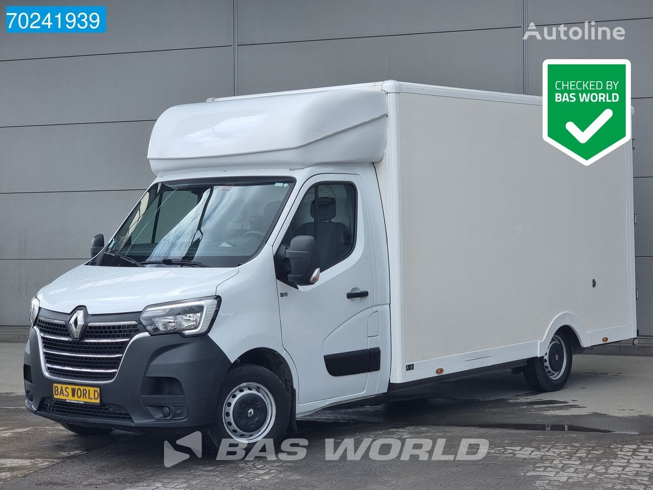 автофургон < 3.5т Renault Master 145PK Bakwagen Low Liner Plancher Airco Cruise Koffer 19m