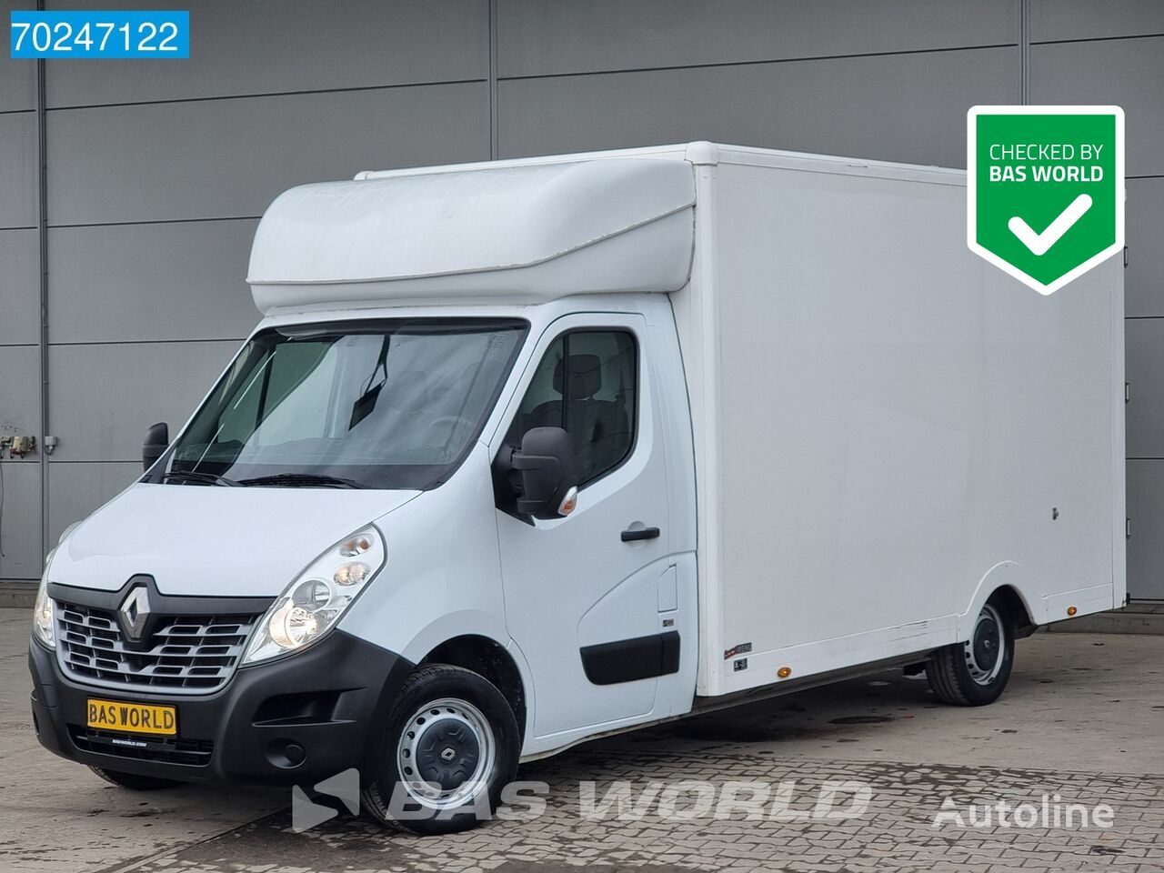 Renault Master 145PK Euro6 Bakwagen Meubelbak Koffer Plancher Airco Crui Koffer-LKW < 3.5t